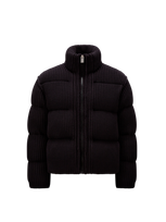 Moncler Genius Padded Cardigan In Black