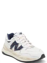 New Balance 5740 Sneaker In White/ Natural Indigo